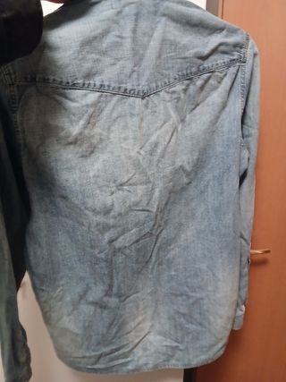 Camicia denim H&M lunga M