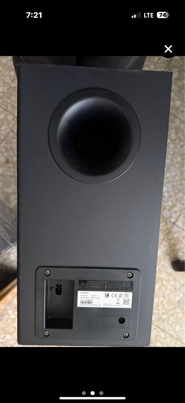 Subwoofer barra Samsung HW-K950 para piezas