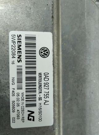 Volkswagen 426847 centralita 0ad927755aj touareg
