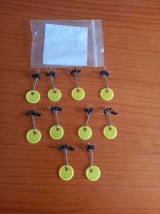 Topes de silicona para pesca