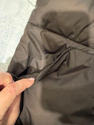 Gilet imbottito marrone