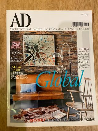Revista AD Spain Arquitectural Digest