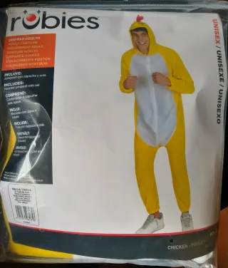 Disfraz de Pollito Unisex Talla Única