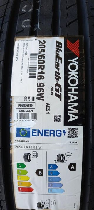 Neumático bmw 1148428 205/60/16 96w serie 3 320d