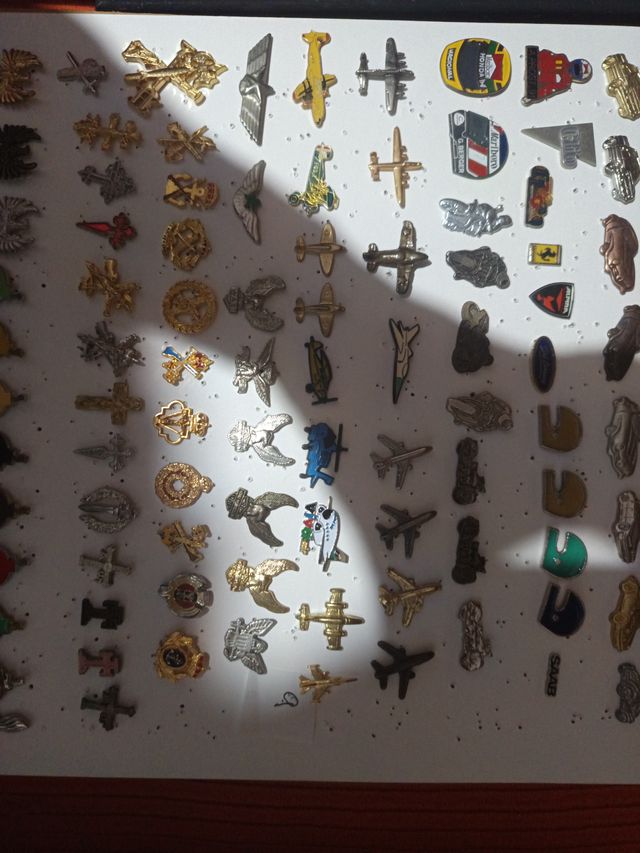 Lote de 105 pines variados