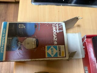 Lámpara Camping  gas de los 80