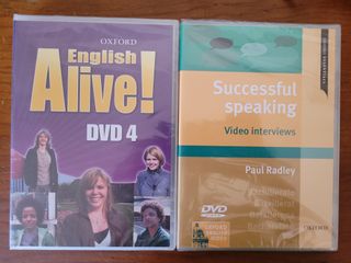 DVDs English Alive 4 y Succesful speaking