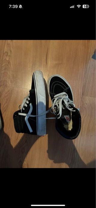 Vans Old Skool Plataforma Bota Negra