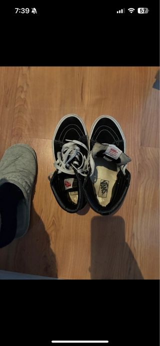 Vans Old Skool Plataforma Bota Negra