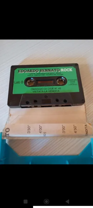 Cassetta Edoardo Bennato Rock