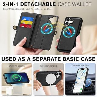 TUCCH Funda iPhone 17 6,3'' 5G Billetera RFID