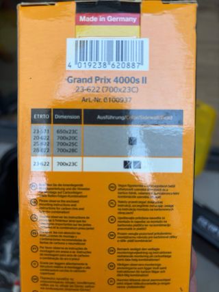 Continental Grand Prix 4000 Neumático 700x23c