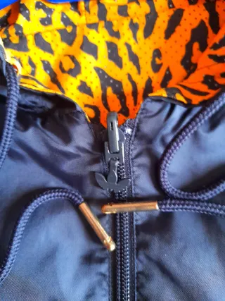 XL Chaqueta Adidas Reversible Leopardo AnimalPrint