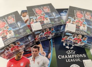 Lote Topps cromos UEFA Champions League 15 16