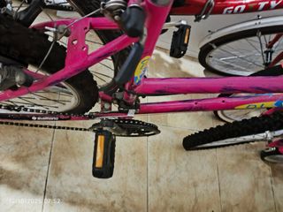 Bicicleta rosa