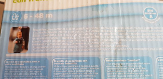Tirantes de seguridad Saro 6-48 meses