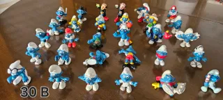 30 Puffi/Schmurf anni '80 (serie B)