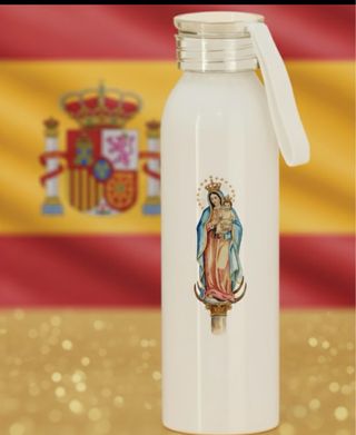 Botella y mochila Virgen pilar