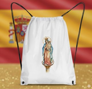 Botella y mochila Virgen pilar