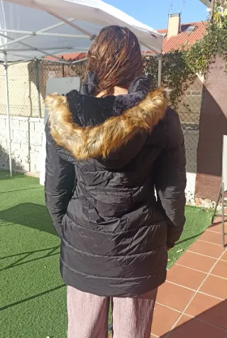 Chaqueta plumífero Norway negra