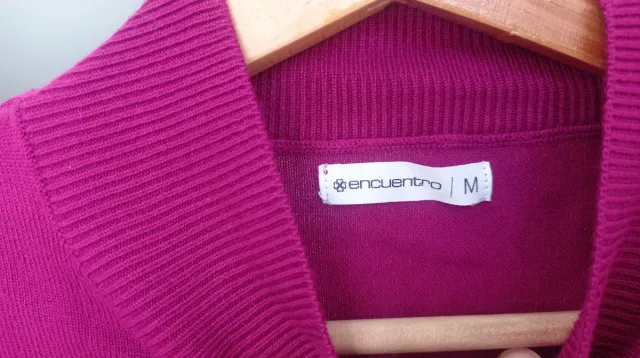 Jersey cuello alto con licra