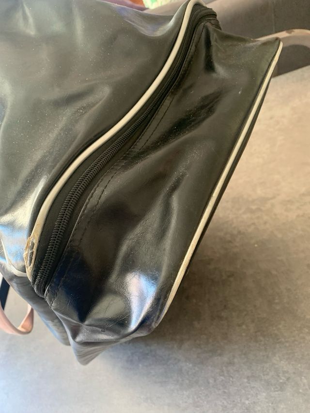 Borsone palestra/viaggio Converse nero e rosa