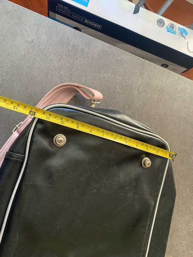 Borsone palestra/viaggio Converse nero e rosa