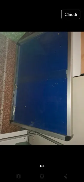 Bacheca avvisi per ufficiodi 100x70cm kg7.8