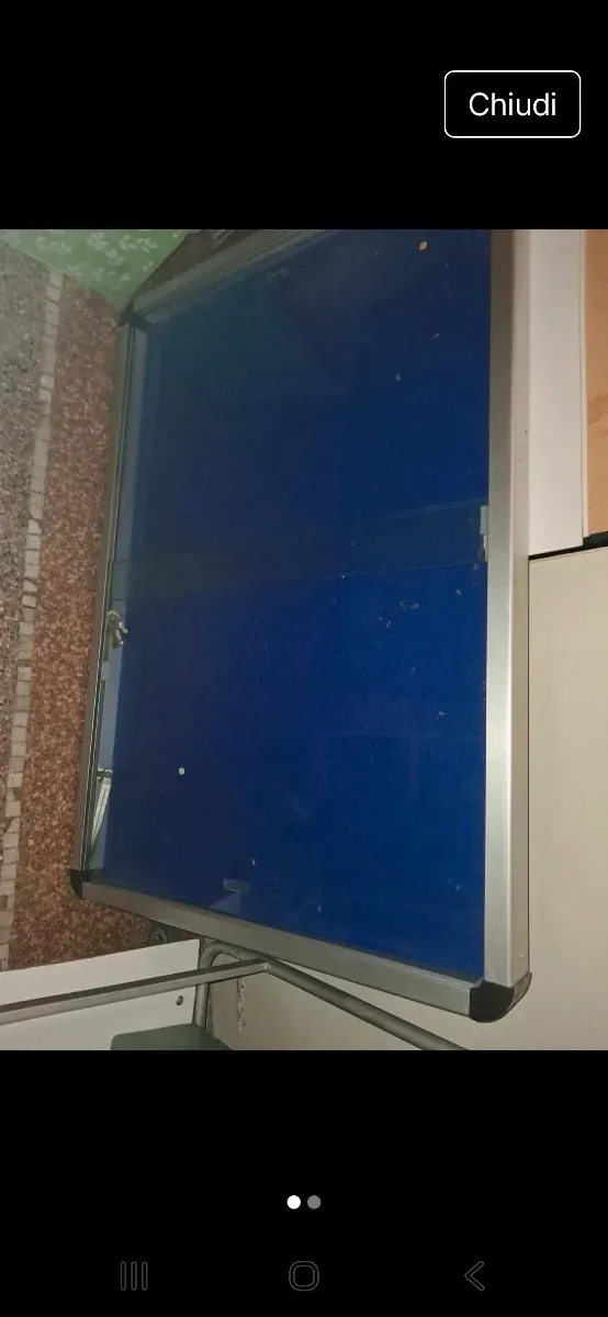 Bacheca avvisi per ufficiodi 100x70cm kg7.8