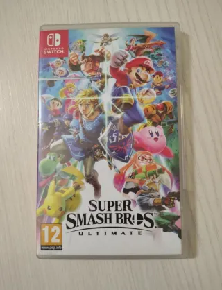 Caja Super Smash Bros. Ultimate Nintendo Switch