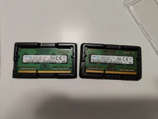 2x 4GB DDR3 1600 Samsung RAM