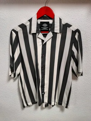 Camisa Dickies Rayas Retro Vintage Talla XS