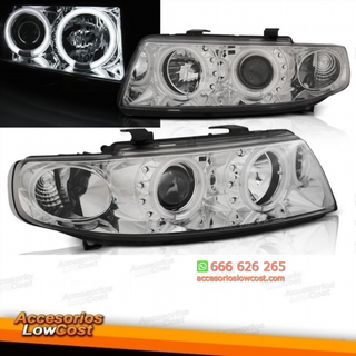 FAROS OJOS DE ANGEL CCFL LEON,99-05. CRISTAL CLAR