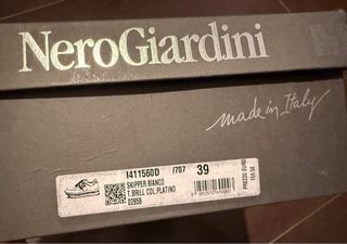 NeroGiardini Sneakers Donna Bianco Oro