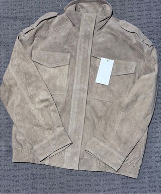Chaqueta piel ante -  Talla S - Viral
