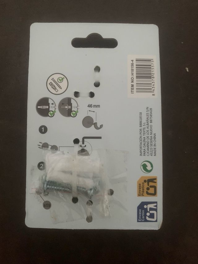 Soporte barra cortina Dalina