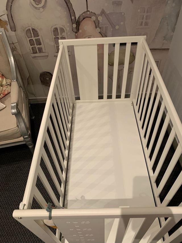 Cuna bebé 60x120 + colchón