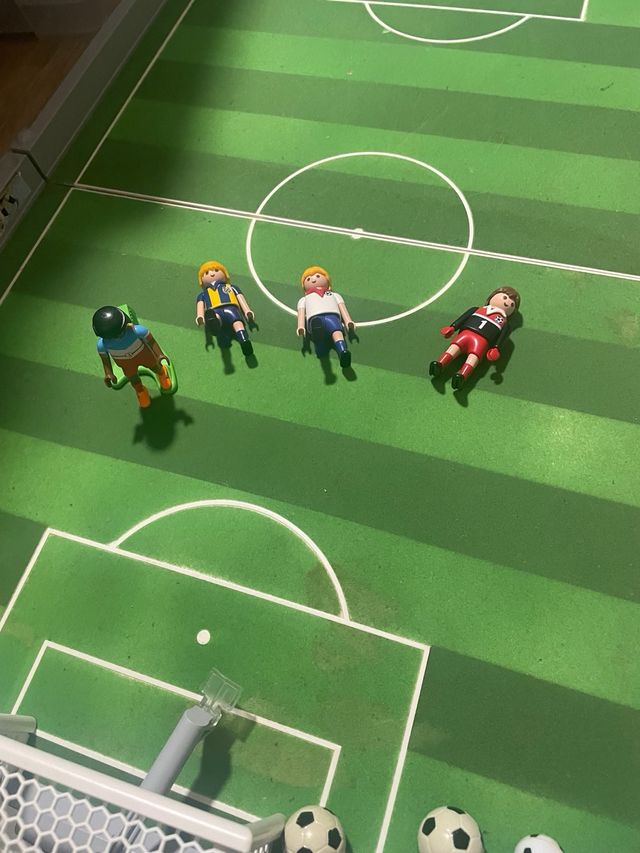 Campo de fútbol Playmobil