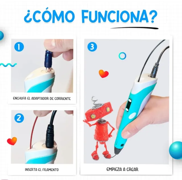 Bolígrafo 3D Art Pen The Italian Home