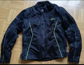 Chaqueta Moto MTech Negra Talla S