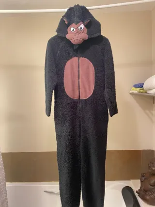 Mono pijama gorila talla XS (también como disfraz)