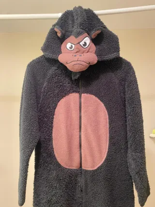 Mono pijama gorila talla XS (también como disfraz)