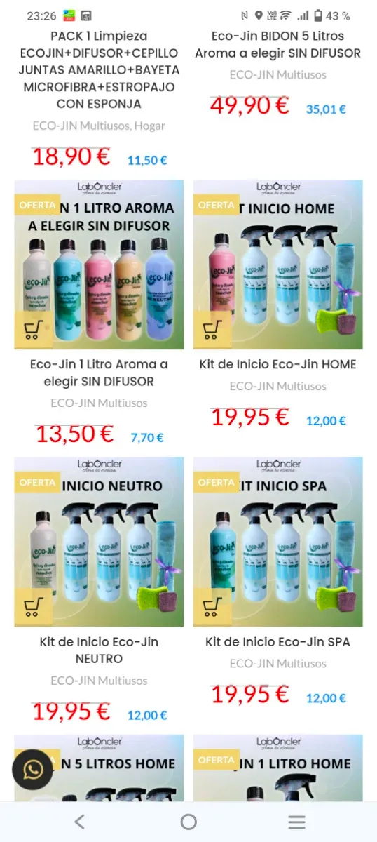 Ecojin  producto revolucionario