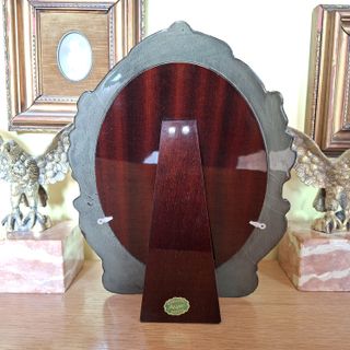 Cornice Portafoto Argento 800 Antica x foto 18x25