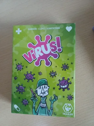 Juego de cartas Virus! 1 y 2