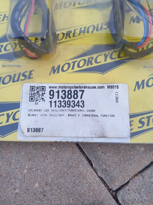 Intermitentes LED Harley Davidson Negros