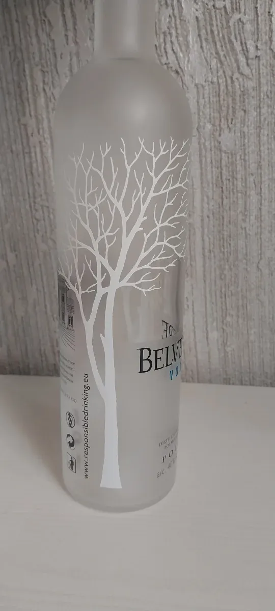 Bottiglia vuota Belvedere Vodka