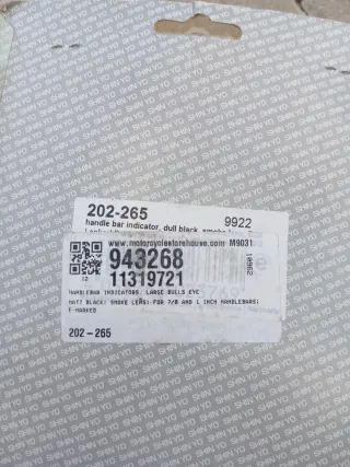 Intermitentes Harley Davidson ahumados