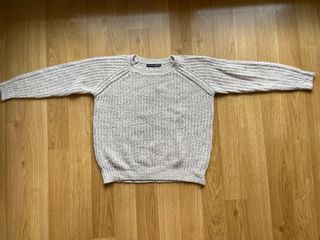 Jersey mujer beige T.38