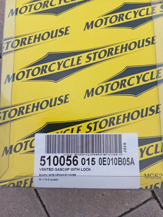 Tapón Gasolina Harley Davidson Negro